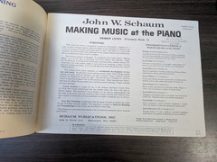 1963 Complete John W Schaum Making Music At The Piano Primer Level Keyboard