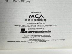 The Mamas and the Papas Music Book By Hal Leonard 1991 Vocals Piano Guitar