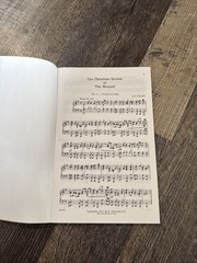 Messiah The Christmas Section Vintage Choral Music Book Religious