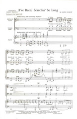 Chicago I&rsquo;ve Been Searching So Long Sheet Music SATB Piano 1974 Pankow Simeone