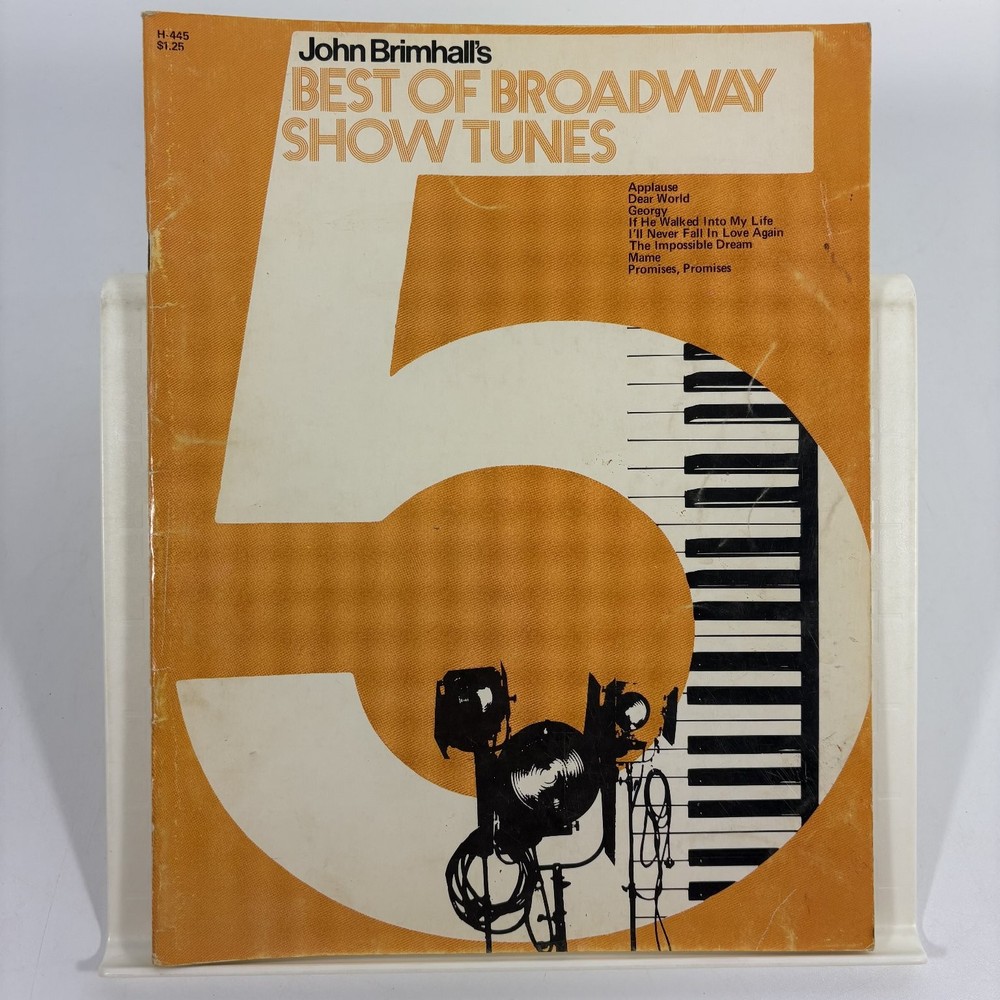 John Brimhall&rsquo;s Best of Broadway Show Tunes Sheet Music Songbook Vocal Piano VPG