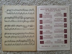 A FOLIO OF HOAGY CARMICHAEL PIANO COMPOSITIONS 1929, 9 SONGS/32 PAGES