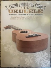 3-Chord Christmas Carols for Ukulele Hal Leonard HL00101852