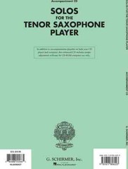 Solos for the Tenor Saxophone Player