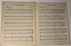 Short’nin’ Bread OLD BLACK JOE 1941 Hawaiian Guitar SHEET MUSIC!