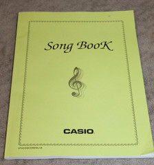 Casio Song Book Piano Keyboard Sheet Music 07HCOSCOREWL1B