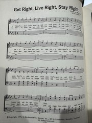 Southern Gospel Song Book Blackwood Brothers « Recorded Favorites » 1971