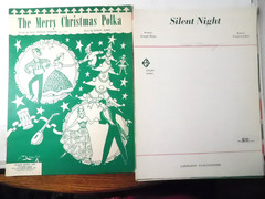 Lot of 12 Christmas Sheet Music & Trumphet Song Books-Perry Como, 1940-50&rsquo;s