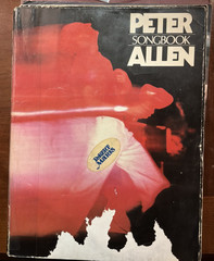 Peter Allen Songbook 1970s Robert Marks Piano Vocal Guitar Rare Hits