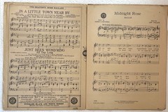 Midnight Rose Karyl Norman Fox-Trot Ballad 1923 Sheet Music Lew Pollack ephemera