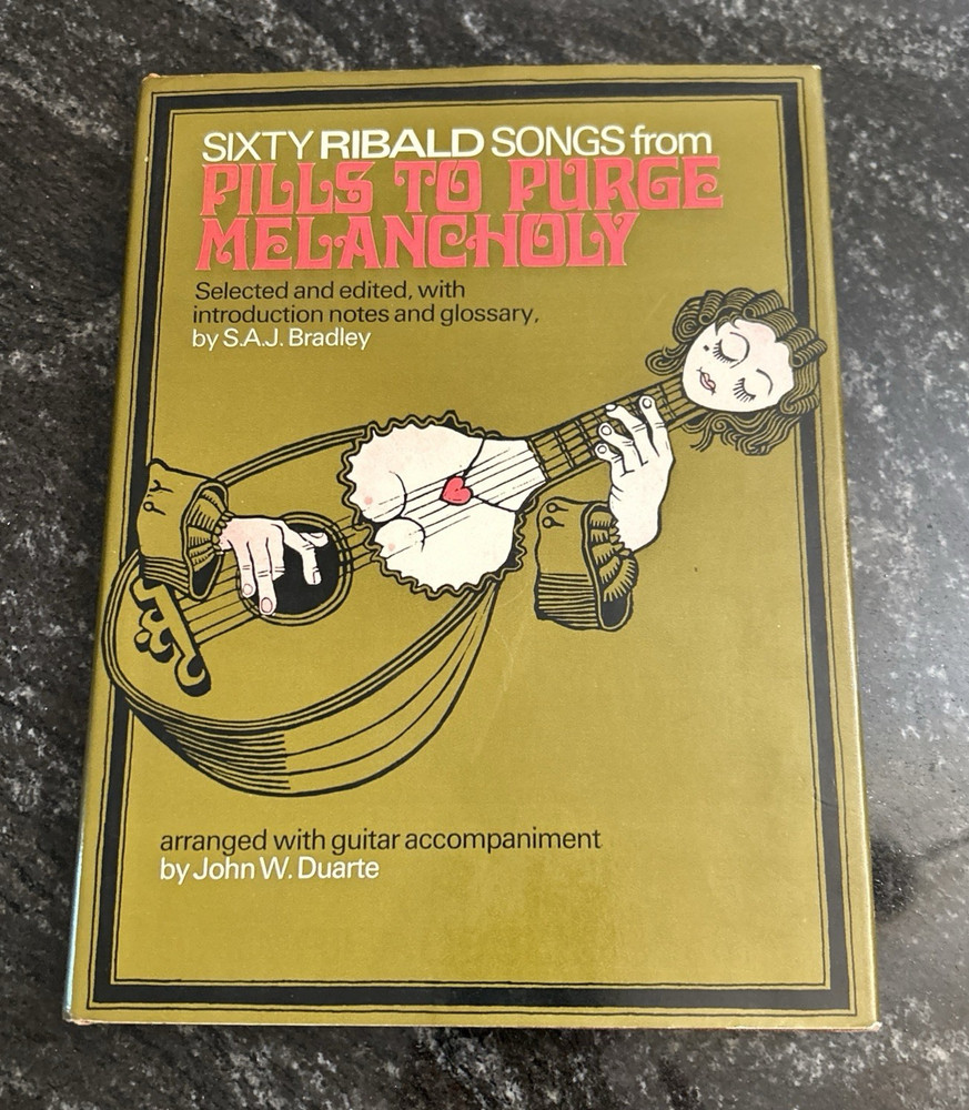 Sixty Ribald Songs from Pills to Purge Melancholy Sheetmusic Piano Vocal Guitar