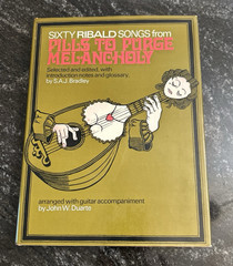 Sixty Ribald Songs from Pills to Purge Melancholy Sheetmusic Piano Vocal Guitar