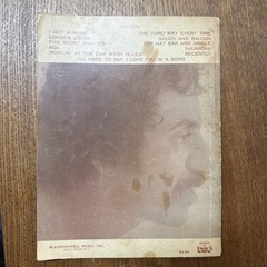 Jim Croce I Got A Name Lyric Sheet Music Book 1974 Blendingwell