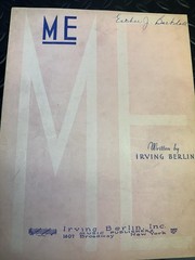 P 9×12 4-pack Sheet Music By IRVING BERLIN