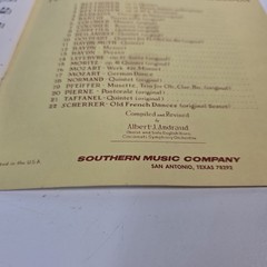 Melodious and Progressive Studies Book II Flute Sheet Music B 414 Cavally USA