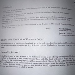 The Hymnal 1982 Service Music Volume 1 Episcopal Church HC SPIRAL Excellent