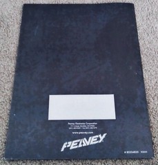 2001 PEAVEY Guitar & Bass Amp CATALOG Full Color EVH 5150 Van Halen NOS **NEW**