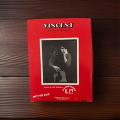 Don McLean Promo Copy Sheet Music Vincent Folk Pop Rock Piano Guitar Voice Very