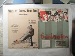Sheet music Lot of 28 vintage cover artwork follies Irving Berlin Swanee River +