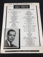 1953 ALLEZ-VOUS-EN, GO AWAY Vintage Sheet Music COLE PORTER Can-Can