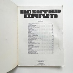 1973 Led Zeppelin Complete • Piano Vocal Guitar Sheet Music Songbook • 40 Songs