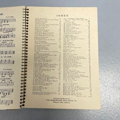 Singing Youth for Christ Sheet Music Book SATB Lyrics Sacred Religious Rodeheave