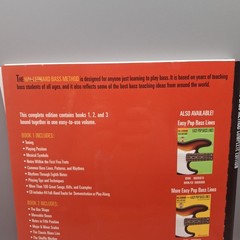 Hal Leonard BASS Method, Complete Edition – Books 1, 2 and 3, *READ* Missing CD