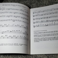 Hymn Arrangements for Flute by Joann DeLozier Bunch Genevox 1990