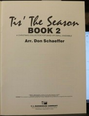 Trombone &lsquo;Tis the Season Bk 2 arr Don Schaeffer for Solo thru Quartet New