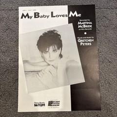 C 1991 Martina McBride Sheet Music MY BABY LOVES ME