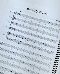 David Tolk Piano Violin Viola Cello and Flute on Select Pieces Sheet Music Book