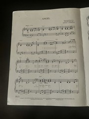 1991 Angel Jon Secada Sheet Music Piano R&B Collectible Good Condition