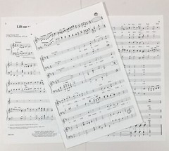 Lift Up Your Heads O Mighty Gates SATB Organ Sheet Music By Robert J. Powell