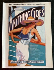 Anything Goes Musical Vocal Selections Cole Porter Sheet Music Songbook 1988