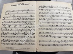 RARE Vtg 1941 5 Boogie Woogie Piano Solos Pete Johnson Sheet Music Book Leeds