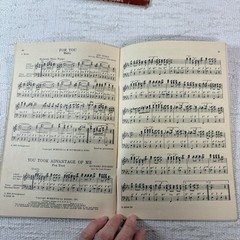 Lot 2 Combo-Orks C Book Instruments Songbook Piano Sheet Music 1952-53 Harms