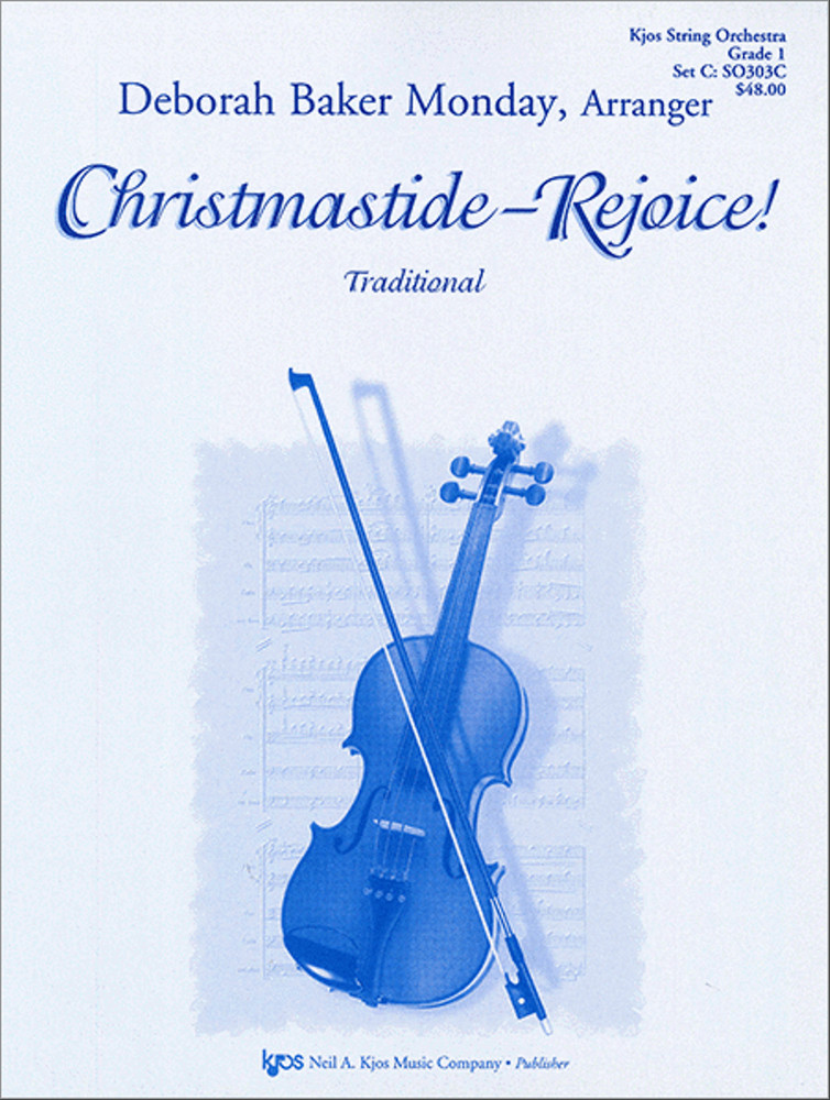 Christmastide-Rejoice Monday GR 1 SO303C Sheet Music Full Score & Parts Kjos