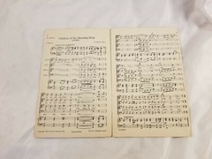 CHILDREN OF THE HEAVENLY KING Sheet Music Sacred Religious Songs Vintage 1921