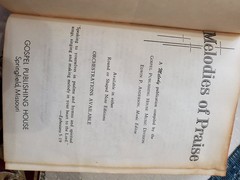 Melodies of Praise 1957 Gospel Publishing House Hardcover Hymnal Songbook