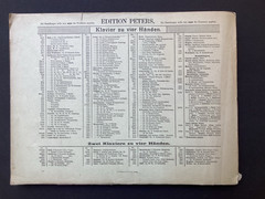Edition Peters # 10 : Beethoven Symphonien Zu 4 Handen