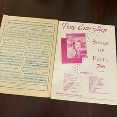 Lot Of 18 Vintage Piano Songbook Music Bundle + Sheet Music – Condition Varies