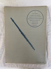 Sonata for Solo Flute in A major Bach with piano accompaniment