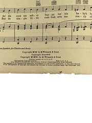 1951 Sheet Music Book HITS THROUGH THE YEARS Words & Music Complete Witmark