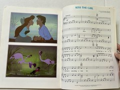 Disney Little Mermaid Piano Vocal Songbook 1990 Hal Leonard
