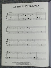 At The Playground Solo by John Revezoulis. Schaum Primary Level