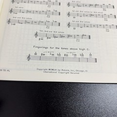 Vtg 1950 Lot Of 8 Rubank Advanced Method Books For Sax, Flute, Trumpet, Clarinet