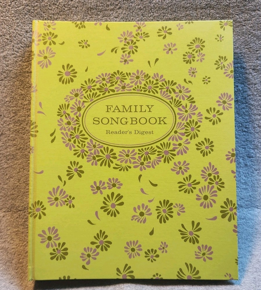 Vtg Reader&rsquo;s Digest Family Songbook 1969 Hardcover 124 Songs 252 Pages