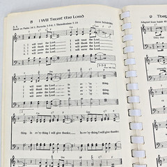 Scriptures To Sing New Old Lillenas Christian Spiral Songbook 1977 Music Vintage