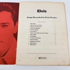 Charles Hansen Elvis Presley Sheet Music Songbook Red Paper VTG 1978