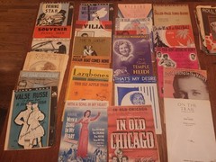 Lot of 220+ Antique Sheet Music Ranging 1920s 1930s 1940s Berlin